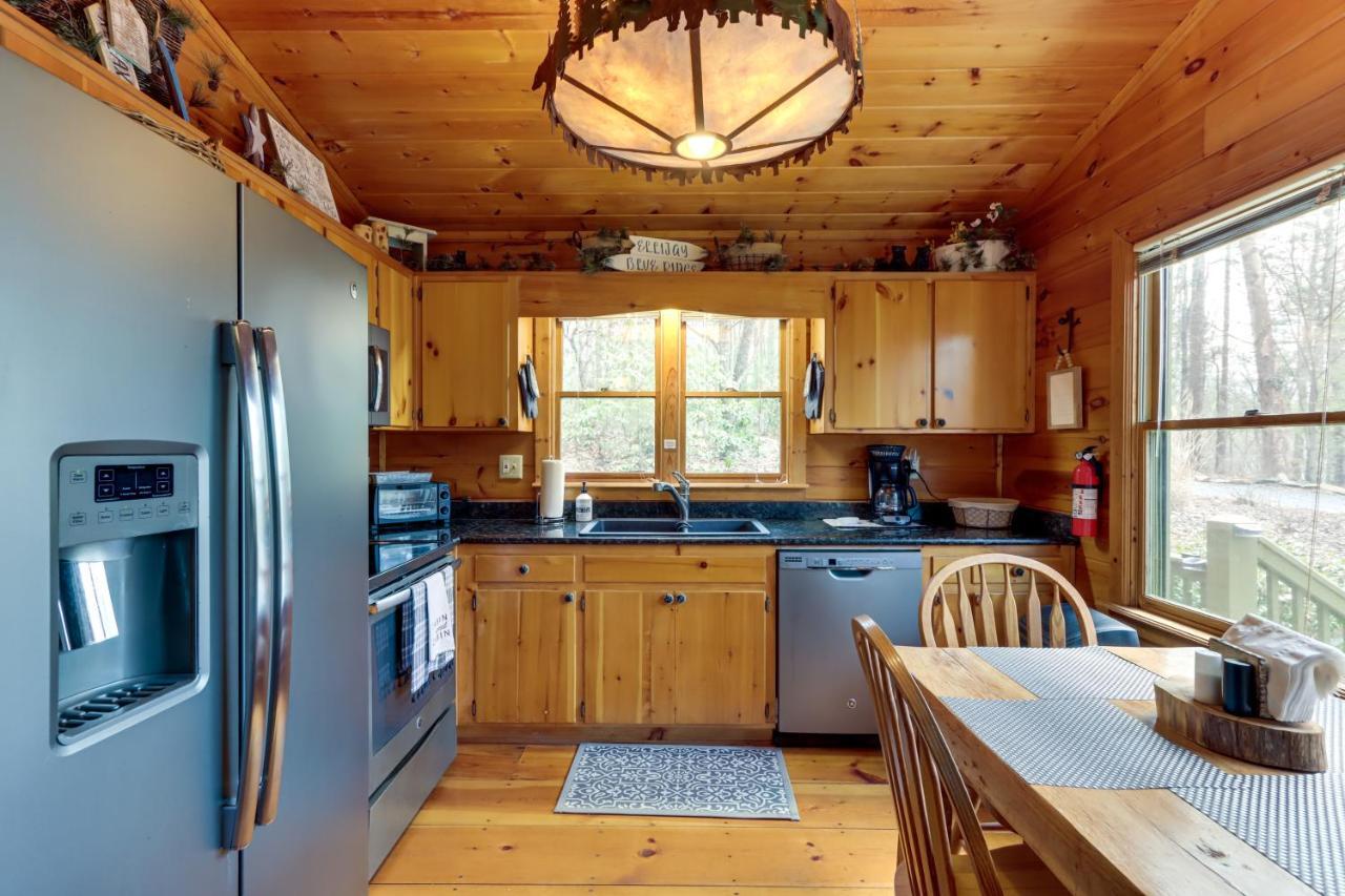 Blue Ridge Cozy Cabin In The Woods With Hot Tub! Exterior foto