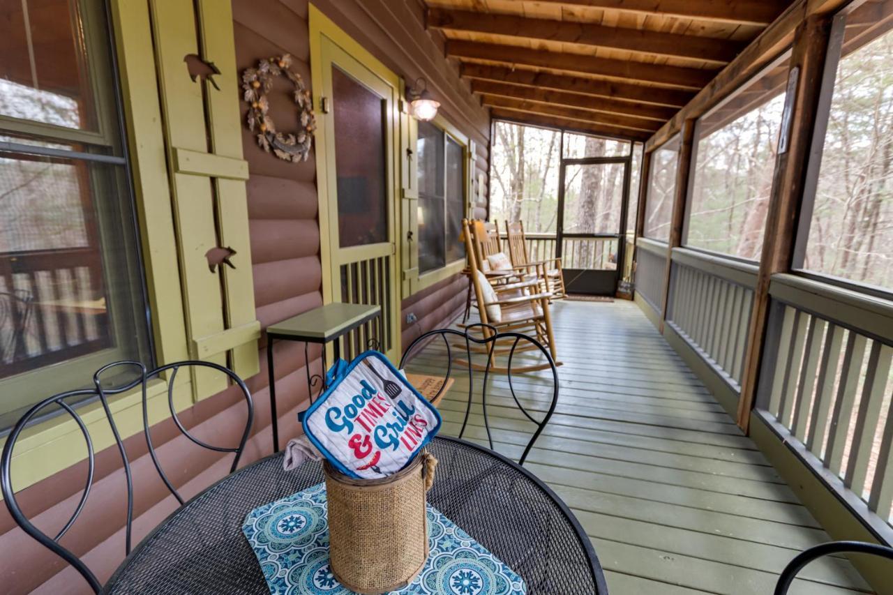 Blue Ridge Cozy Cabin In The Woods With Hot Tub! Exterior foto